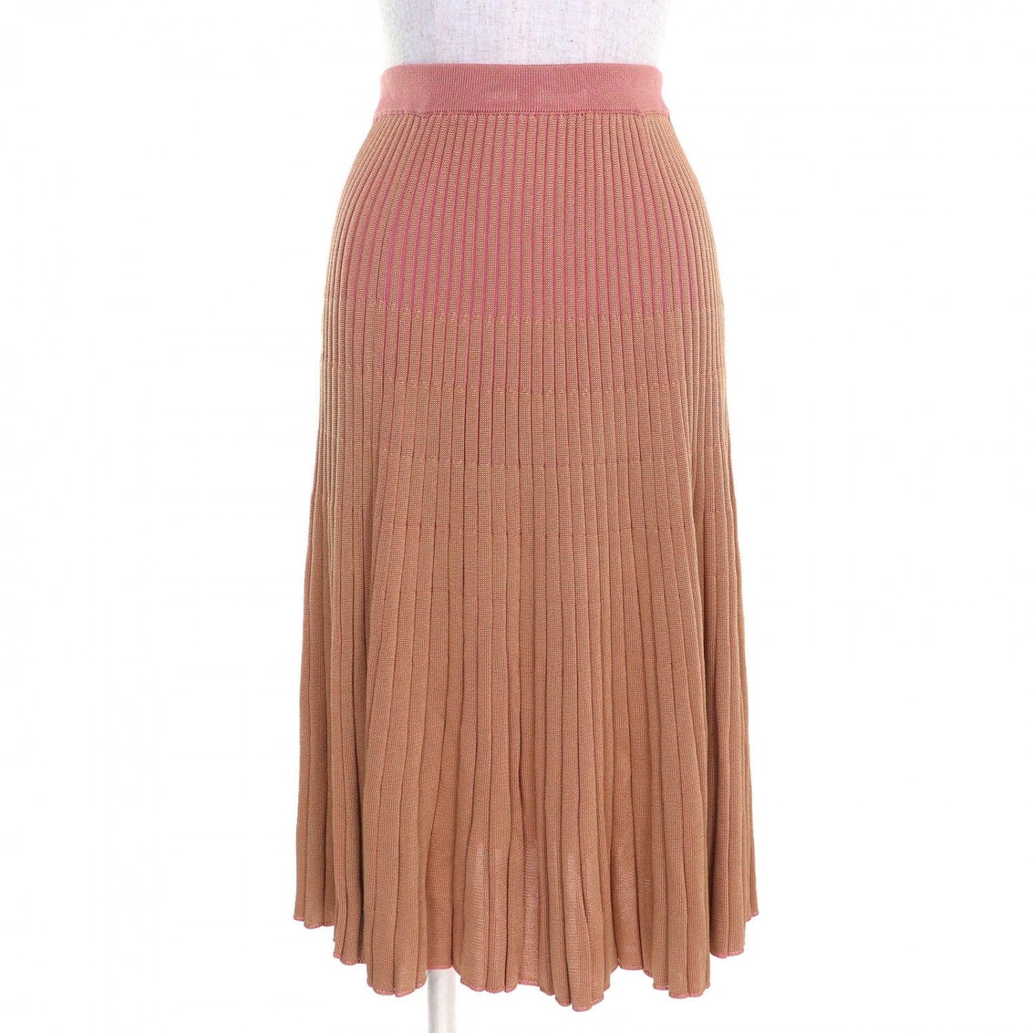 GUCCI Pleated skirt 707738 Viscose Pink type XS