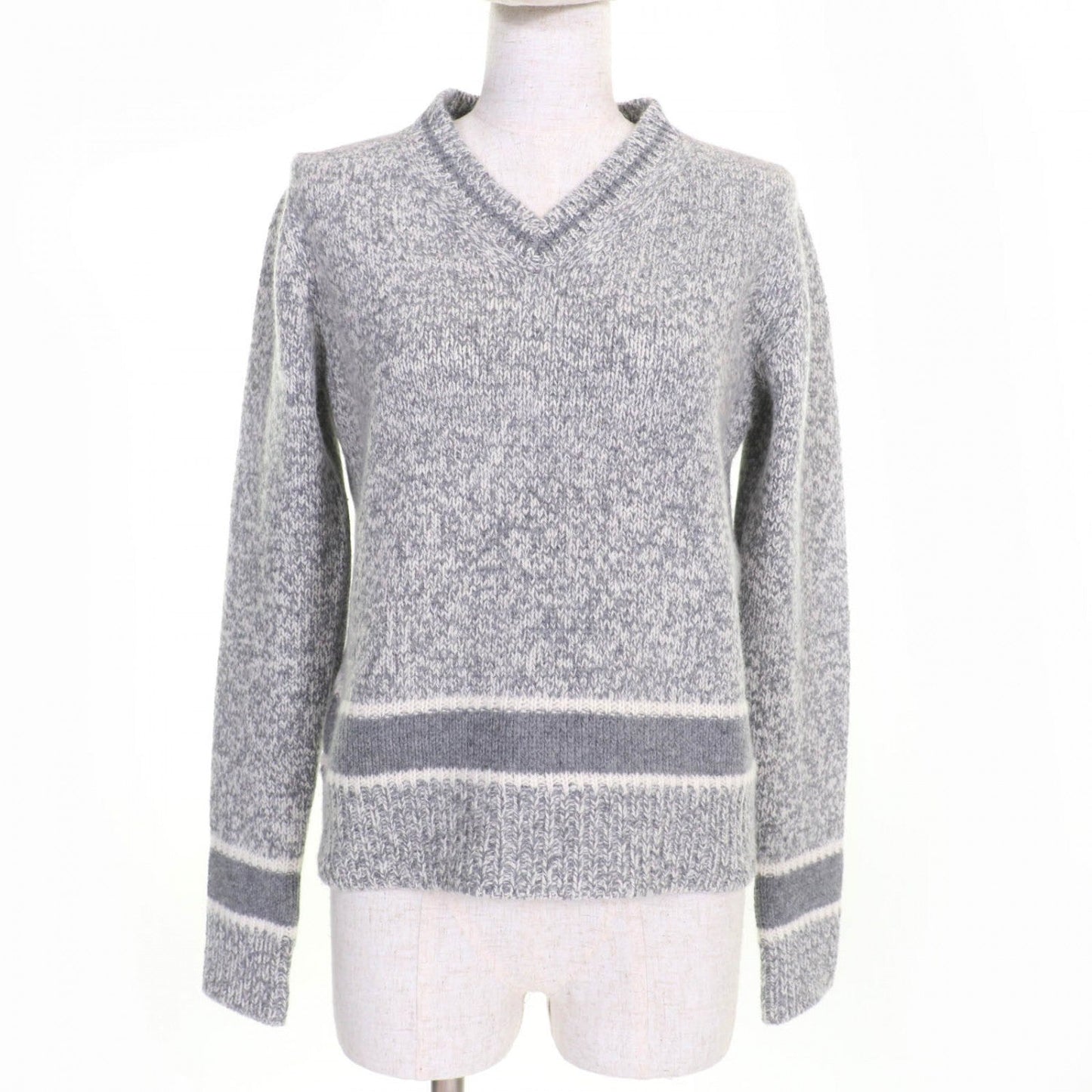 Christian Dior knit 054S01AM303 wool gray 38