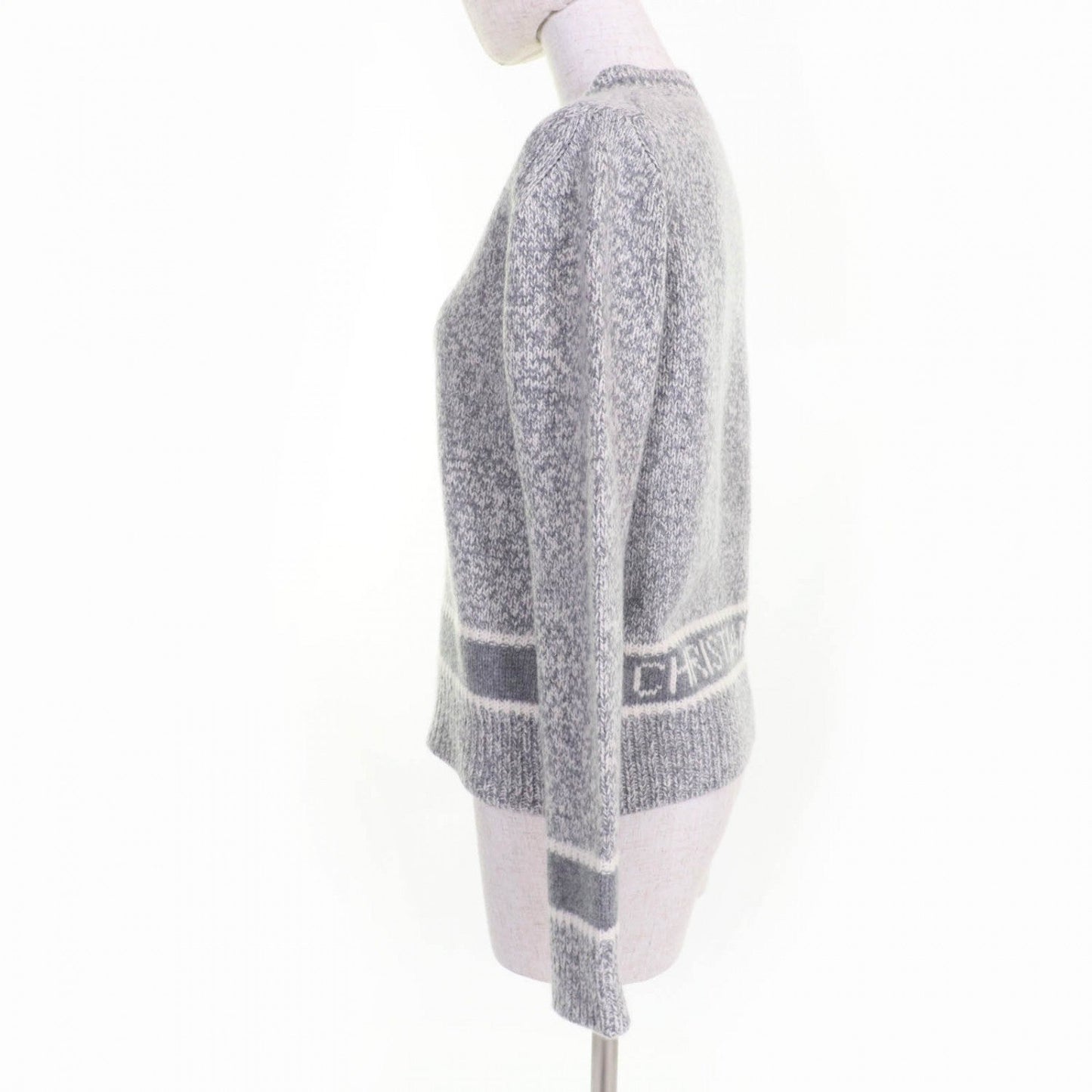 Christian Dior knit 054S01AM303 wool gray 38