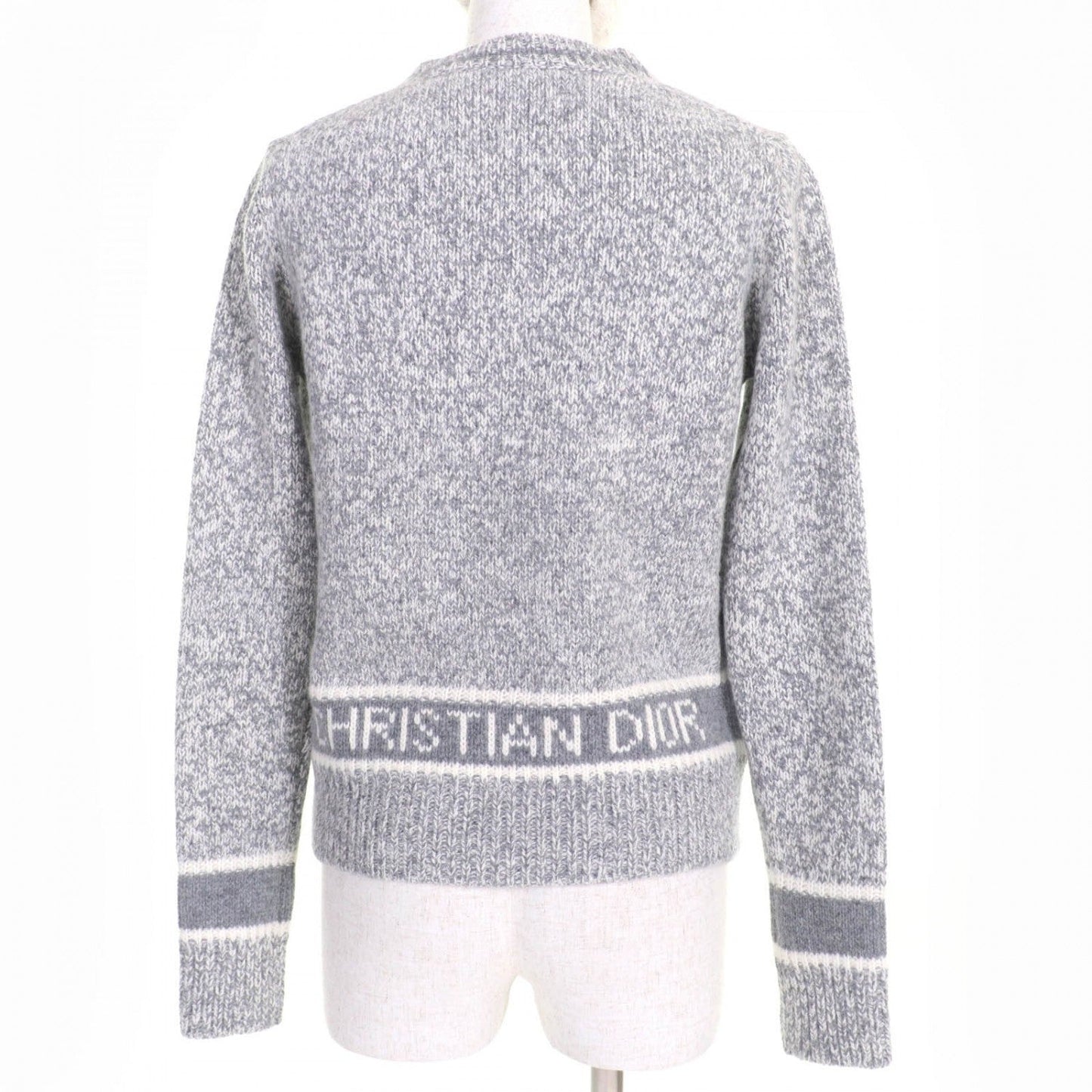 Christian Dior knit 054S01AM303 wool gray 38