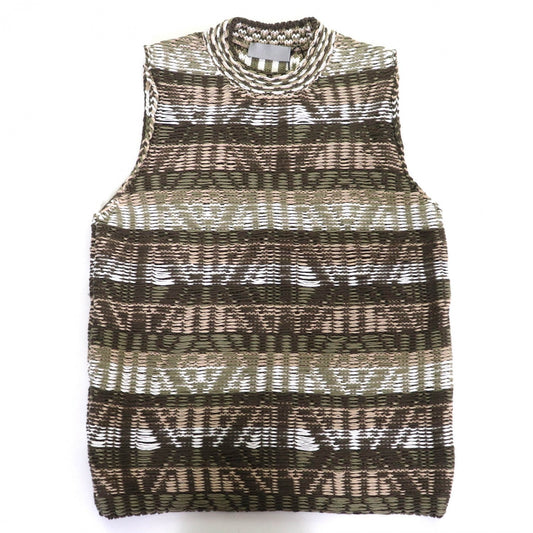 Dior HOMME Vest 383M636AT544 cotton Khaki type L
