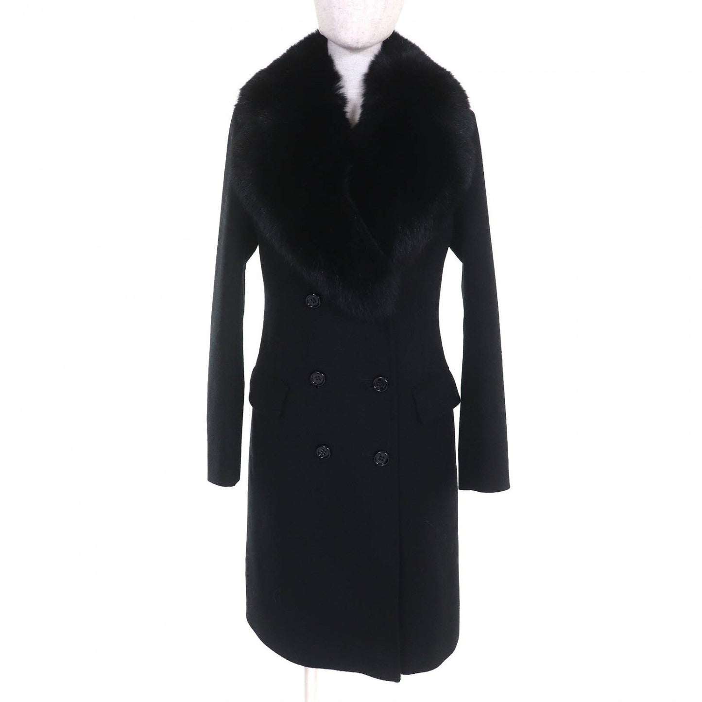 BURBERRY LONDON coat wool black 38