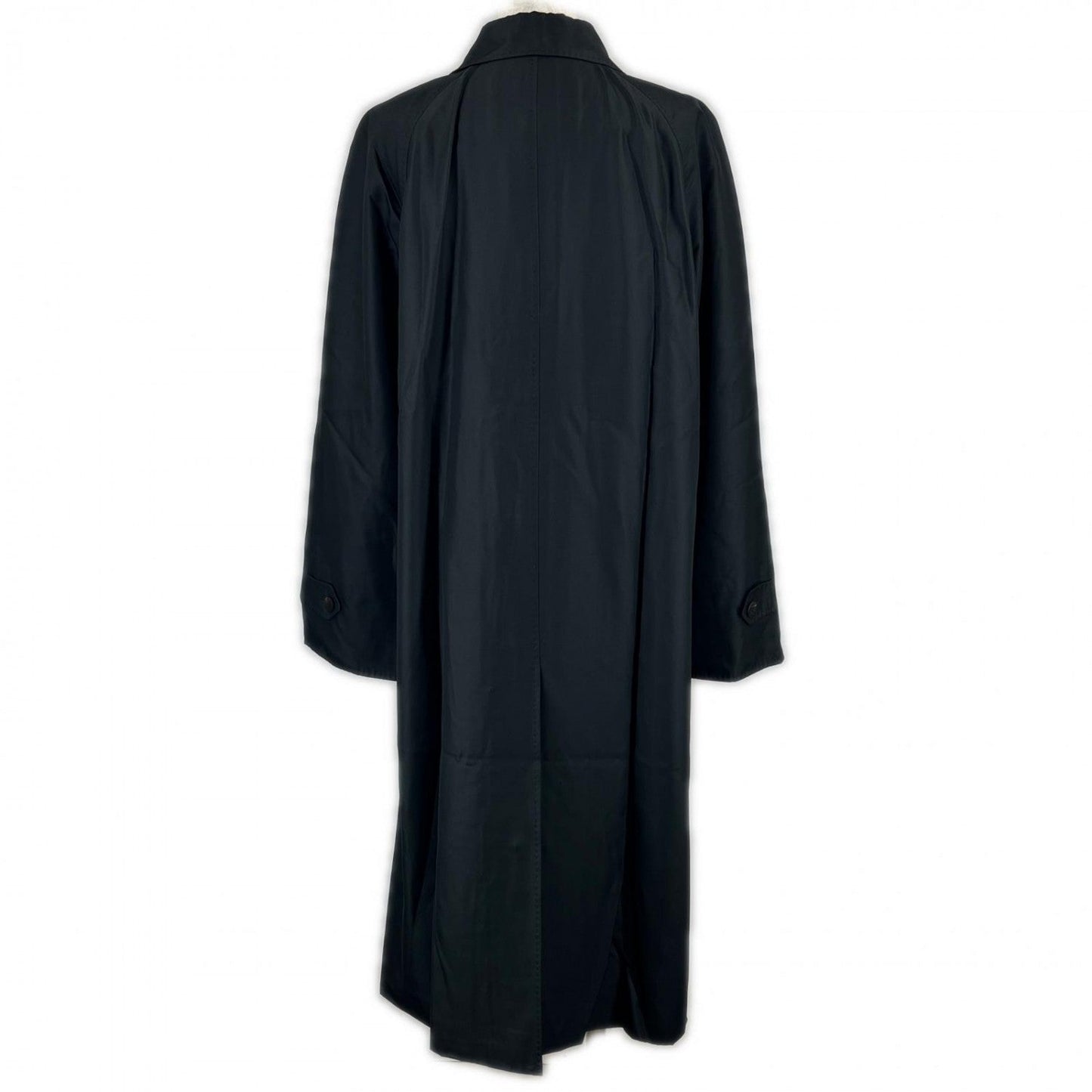 BURBERRY LONDON Stainless collar coat FD257-305-09 silk black 9