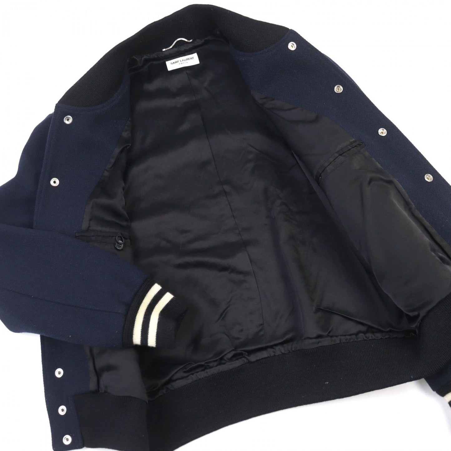 SAINT LAURENT PARIS Jacket 354728 wool Navy type 50