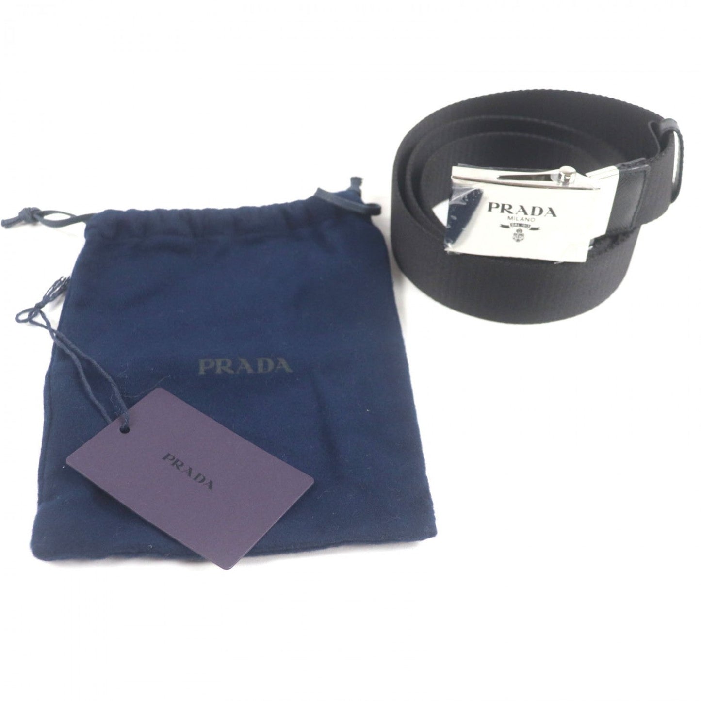 PRADA belt Nylon black 95/38