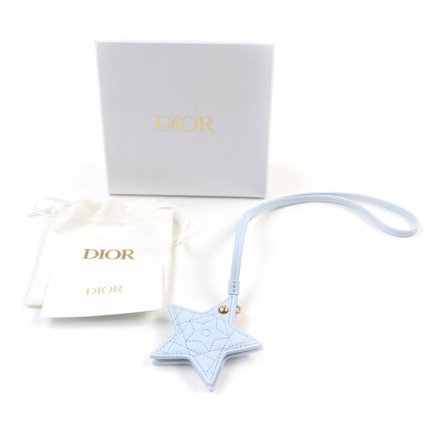 Christian Dior Leather Bag Charm