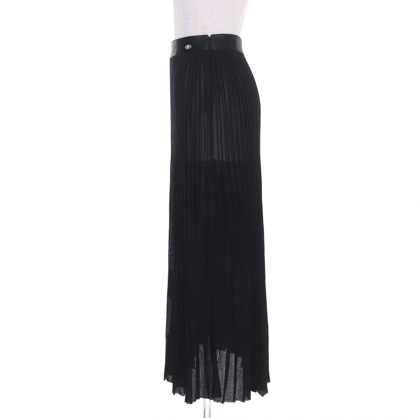 CHANEL Pleated skirt P72907K10467 Viscose black 38