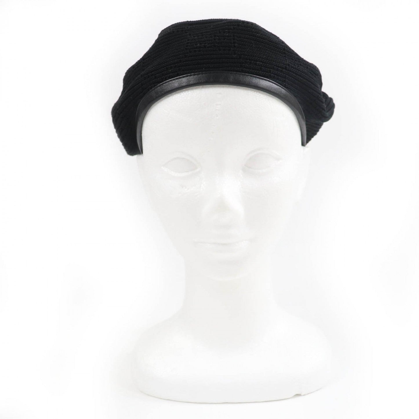 GUCCI beret 656574 cotton black L