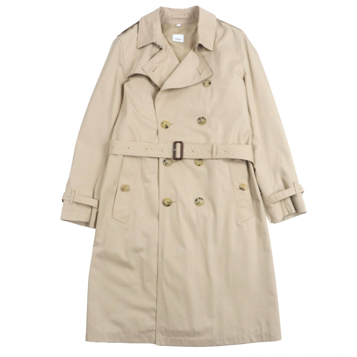 BURBERRY trench coat 8073195 cotton beige 50