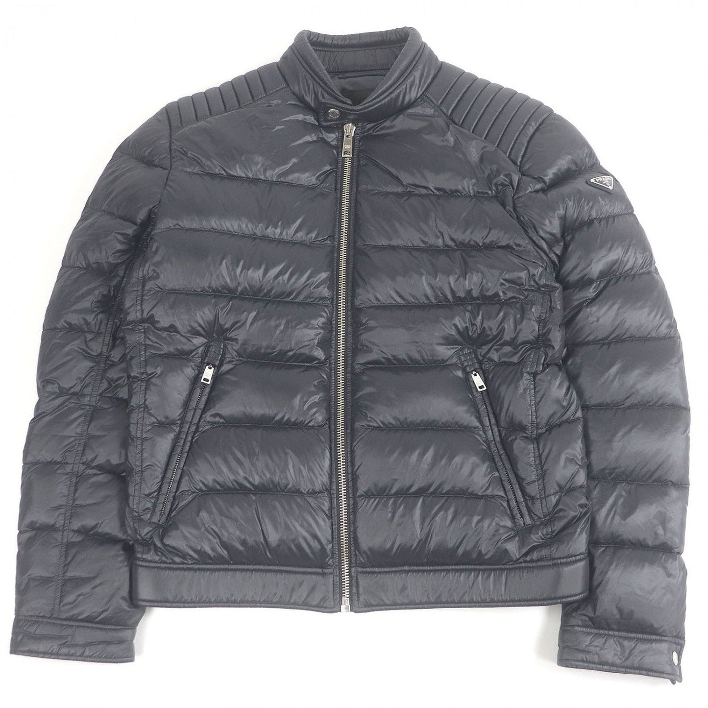 PRADA Down jacket SGB608 polyamide black 50
