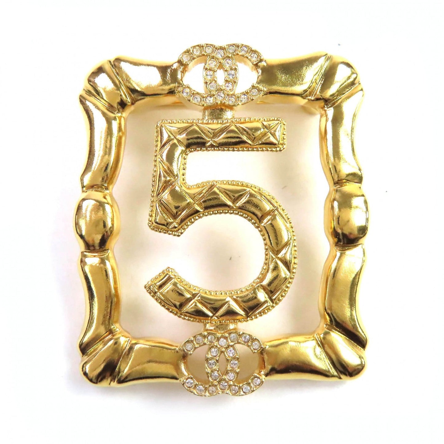 Chanel No.5 COCO Mark Brooch Handbag
