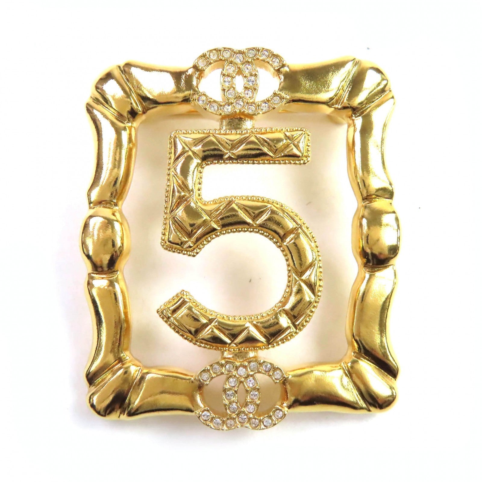 Chanel No.5 COCO Mark Brooch Handbag