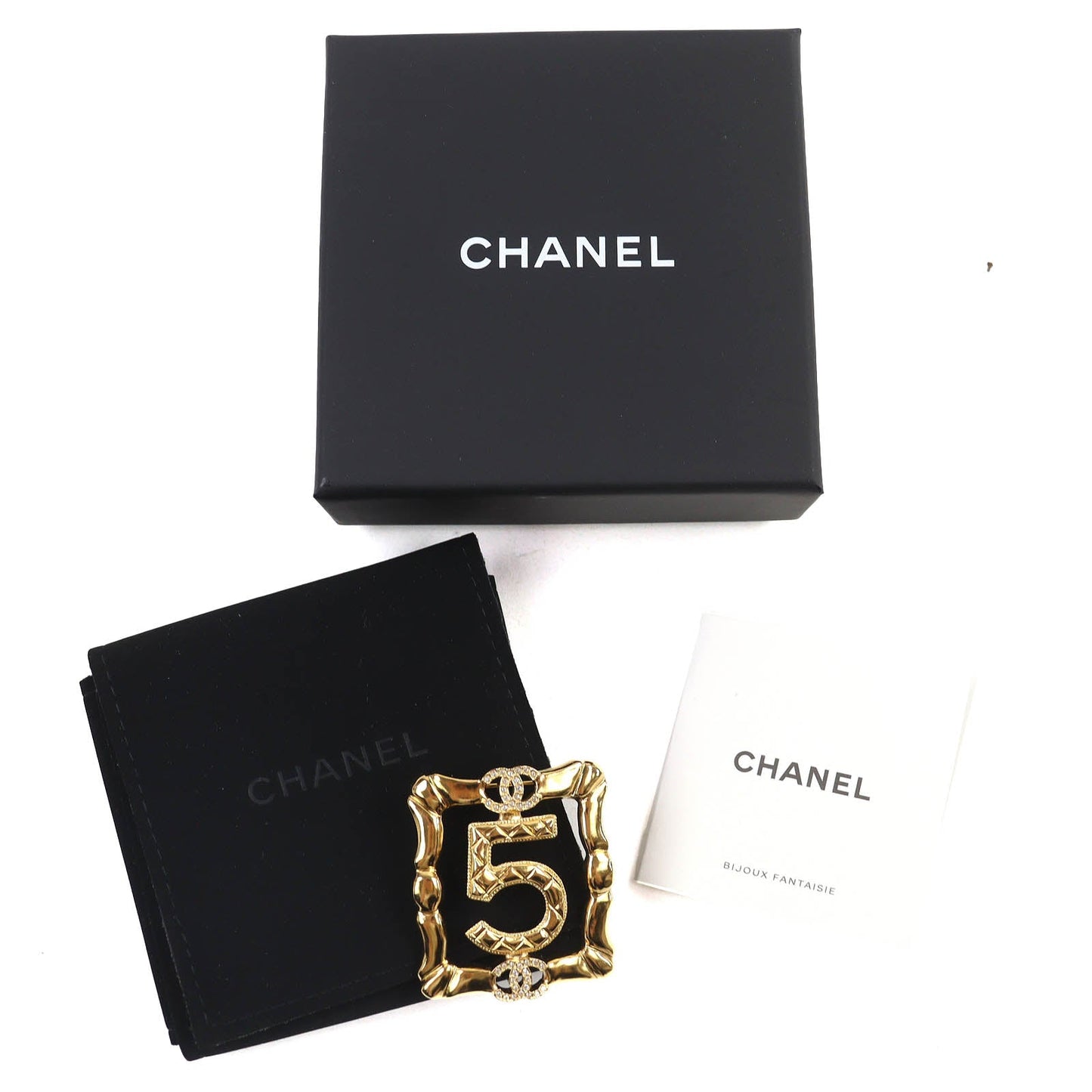 Chanel No.5 COCO Mark Brooch Handbag
