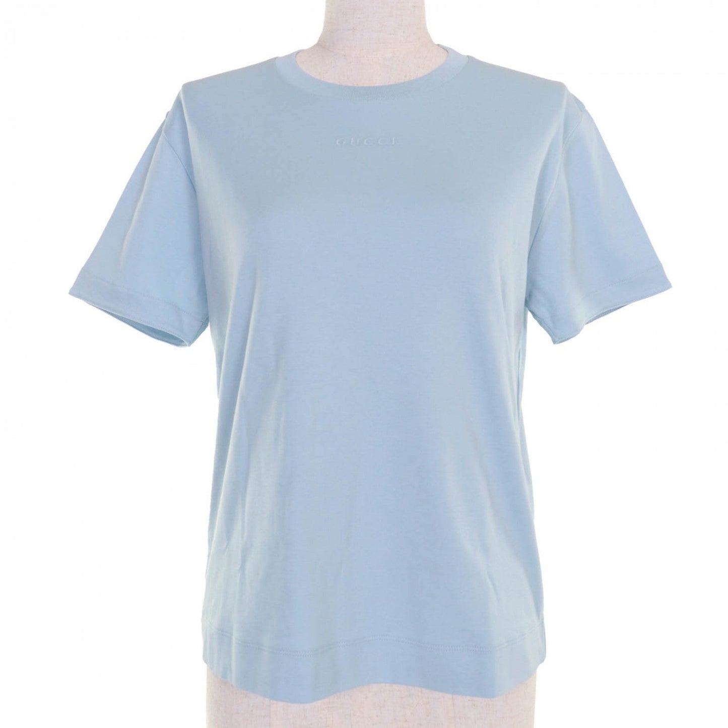GUCCI Short sleeve T-shirt 837965 cotton Light blue M