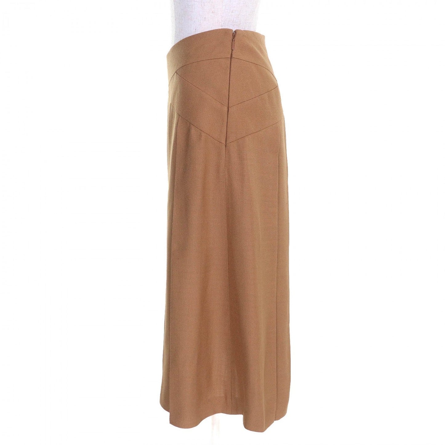GUCCI Long skirt 704101 Rayon Brown type 38