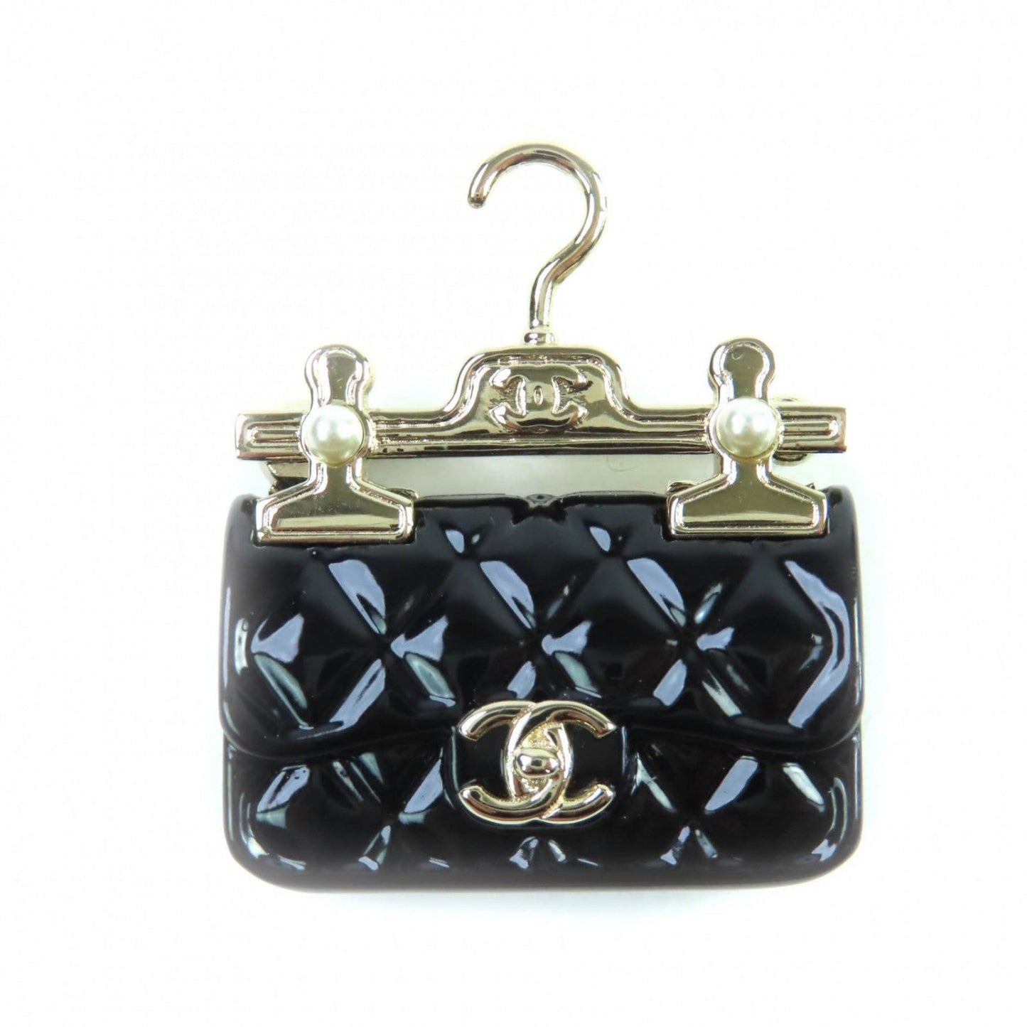 CHANEL Brooch B23C AB9849 ã¼ black