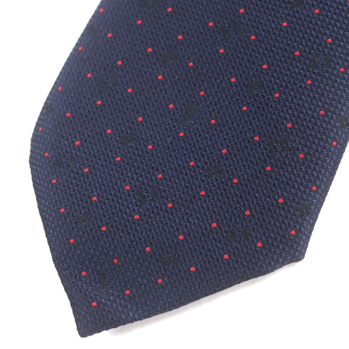 LOUIS VUITTON tie M75940 silk Navy