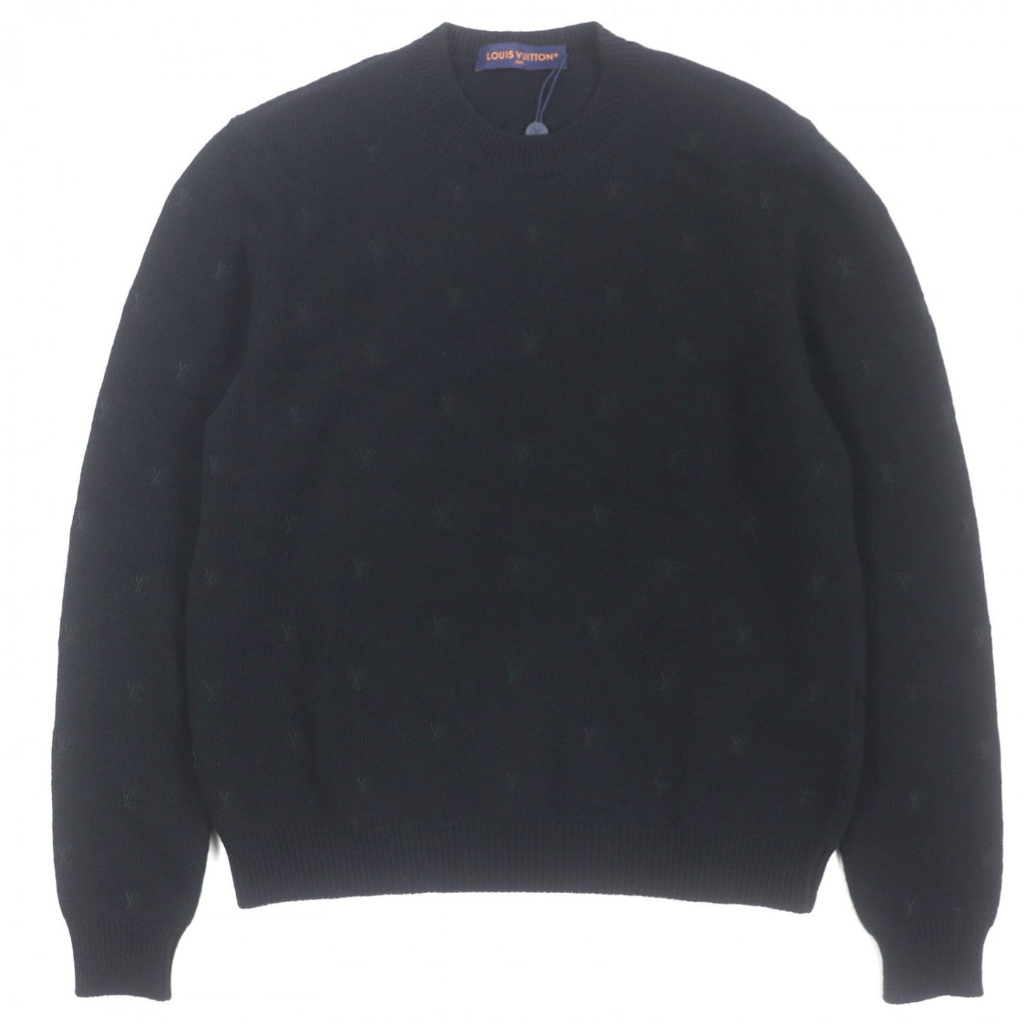 LOUIS VUITTON sweater wool black M