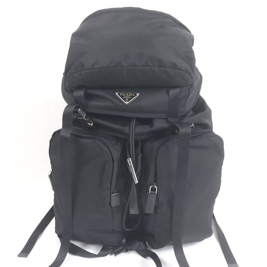 Prada Re-Nylon Saffiano Leather Backpack