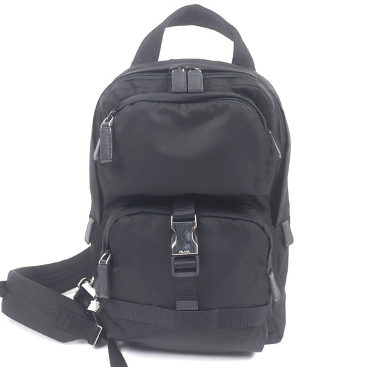 Prada Triangle logo Nylon Sling Bag