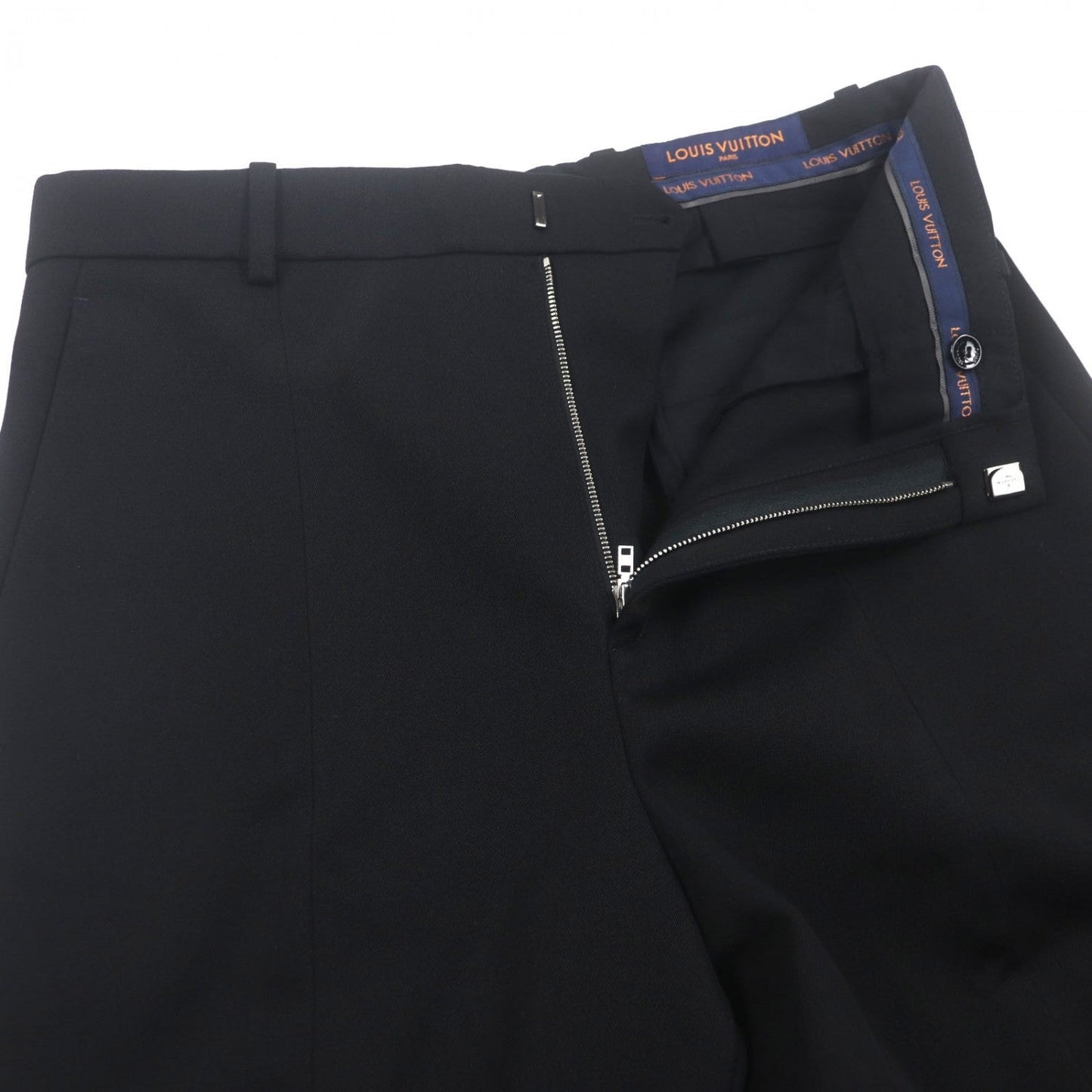 LOUIS VUITTON slacks wool black 40