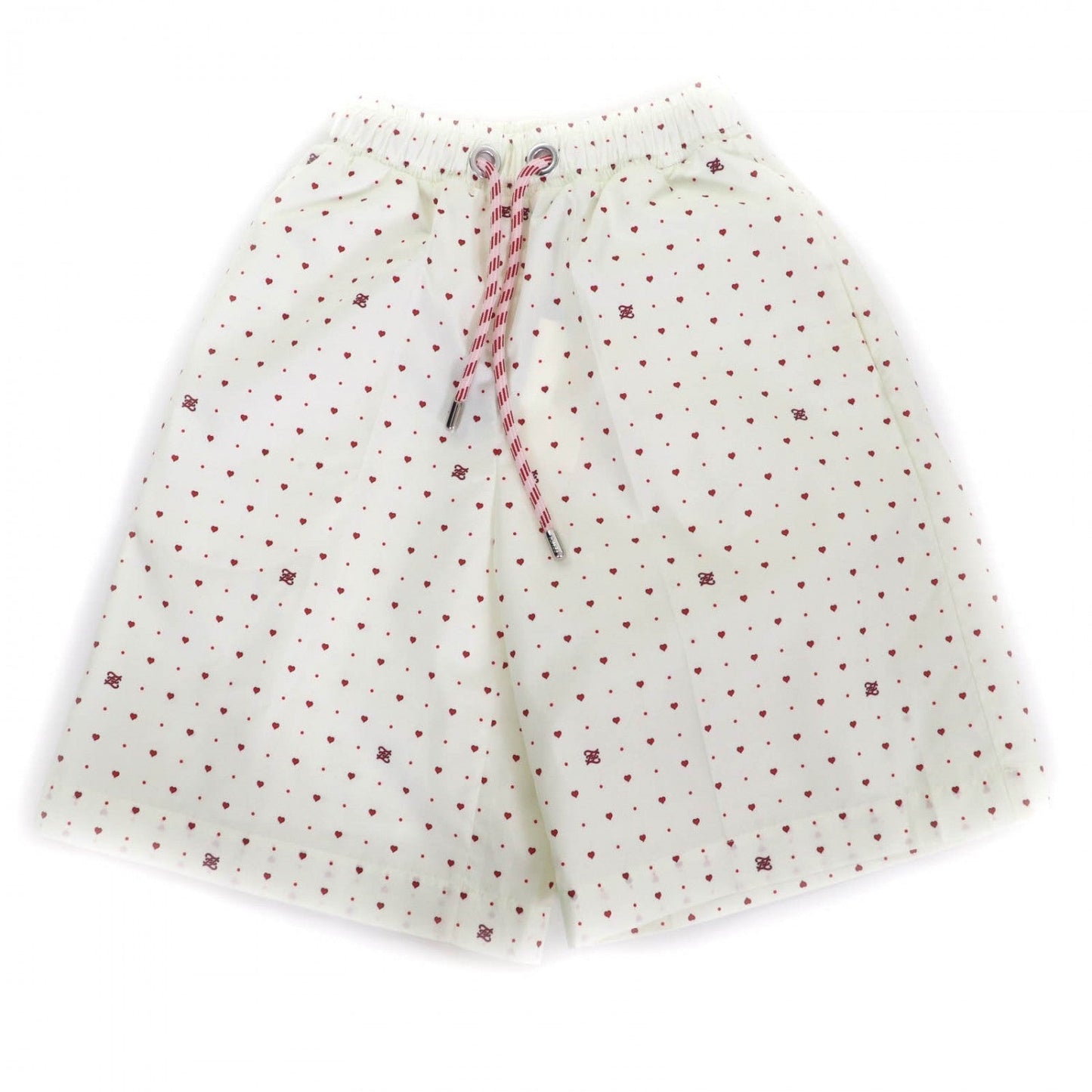 FENDI Shorts FAB259 polyester Ivory Red S