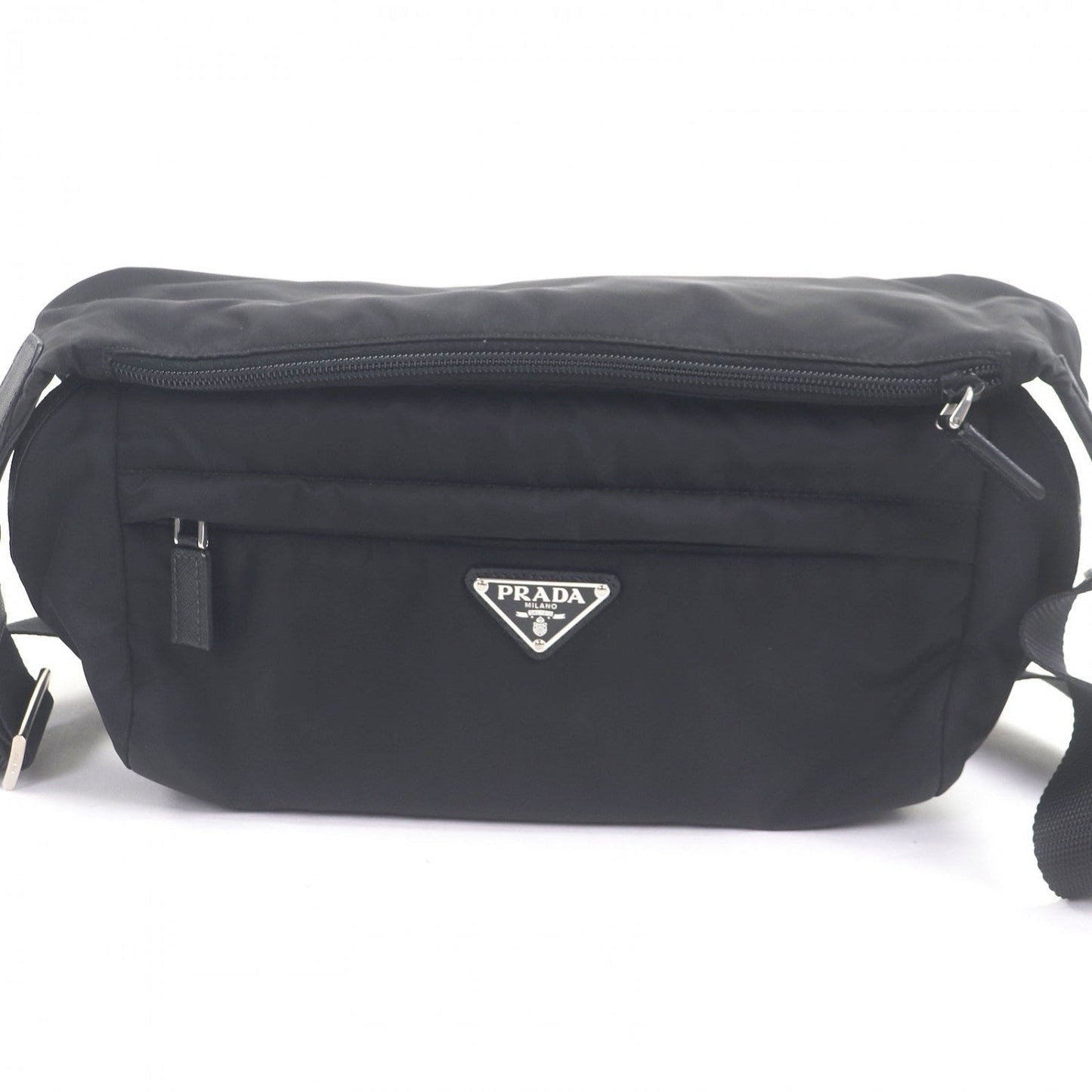 PRADA Shoulder Bag 2VH994 recycled polyamide black