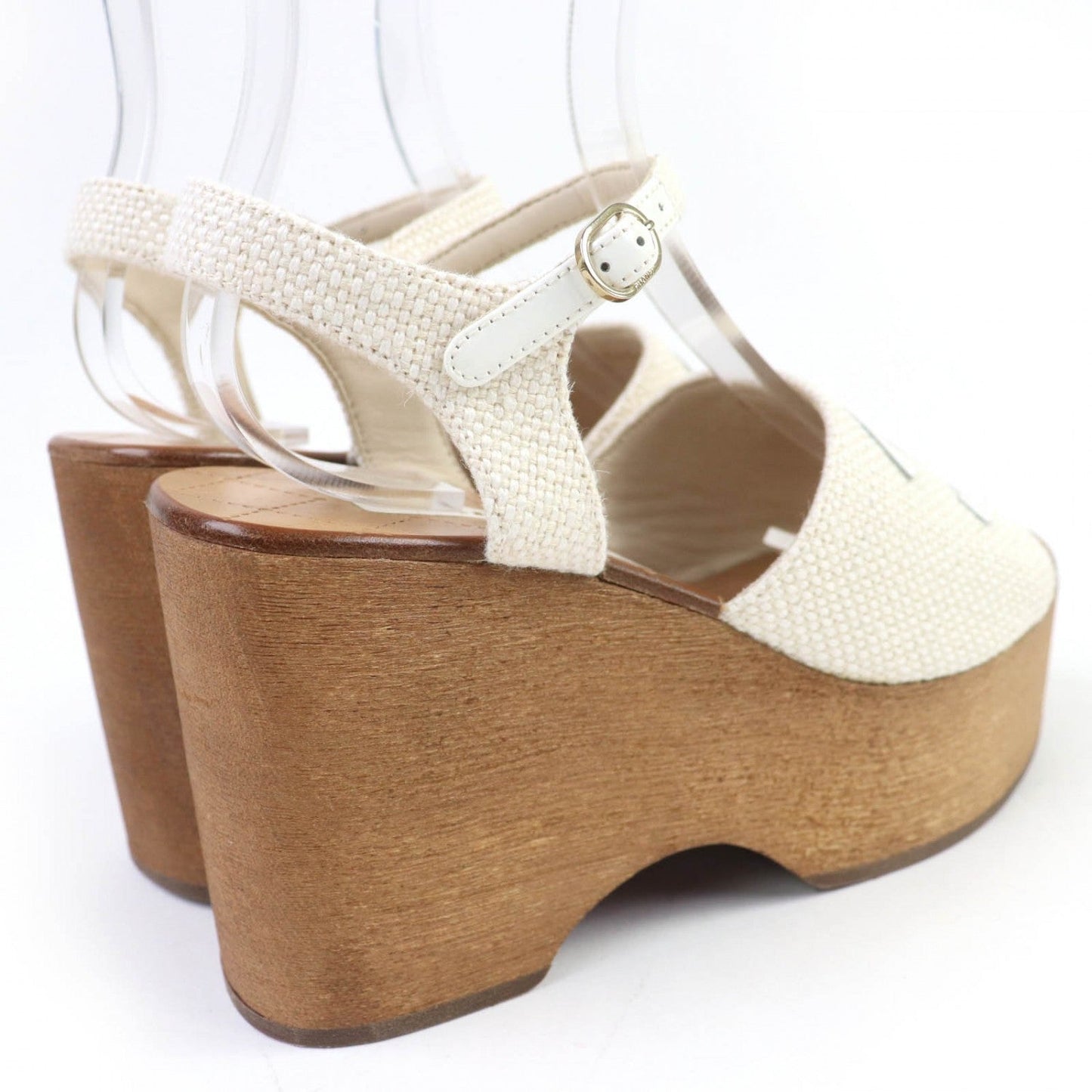CHANEL Sandals 24P G45555 Ã£ÂÂ¼ Ivory 38