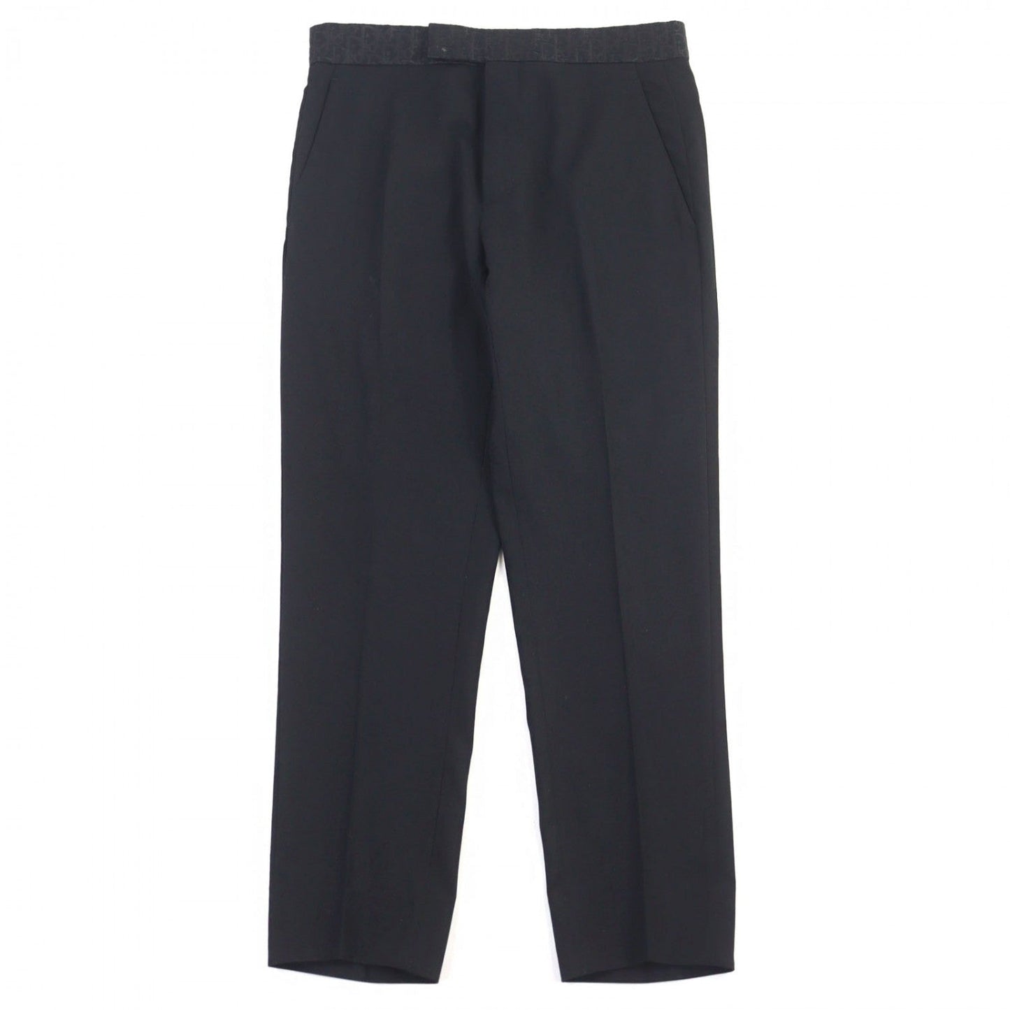 Dior HOMME slacks 033C113C4739 Virgin wool black 44