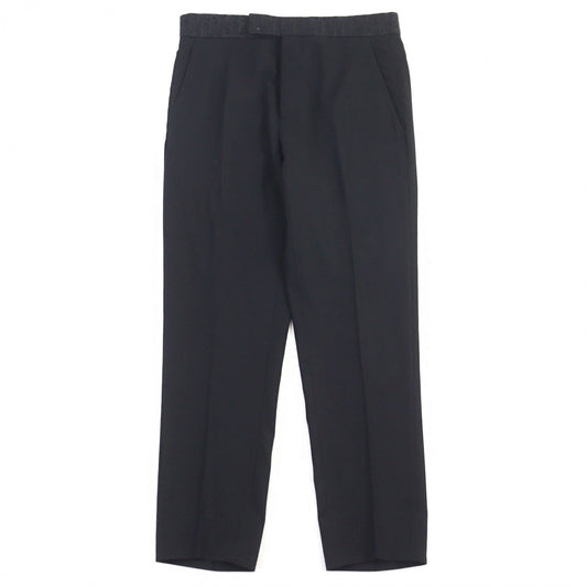 Dior HOMME slacks 033C113C4739 Virgin wool black 44