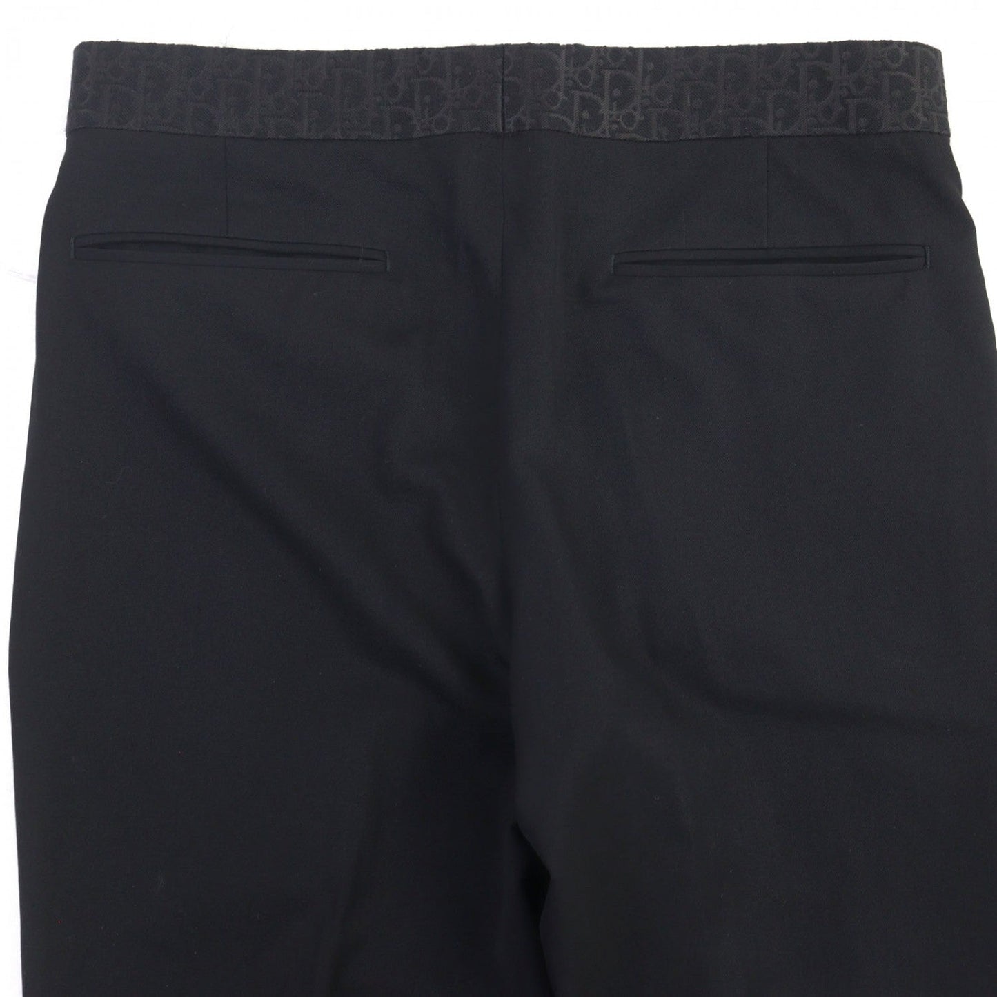 Dior HOMME slacks 033C113C4739 Virgin wool black 44