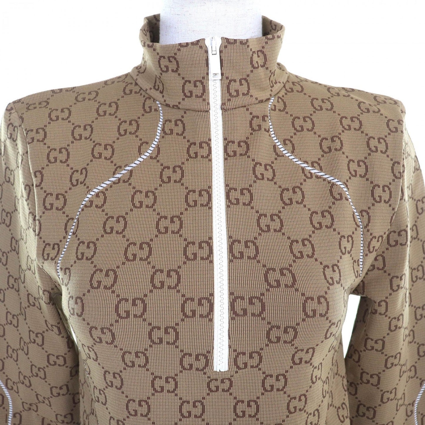 GUCCI tops 715524 Nylon Brown M