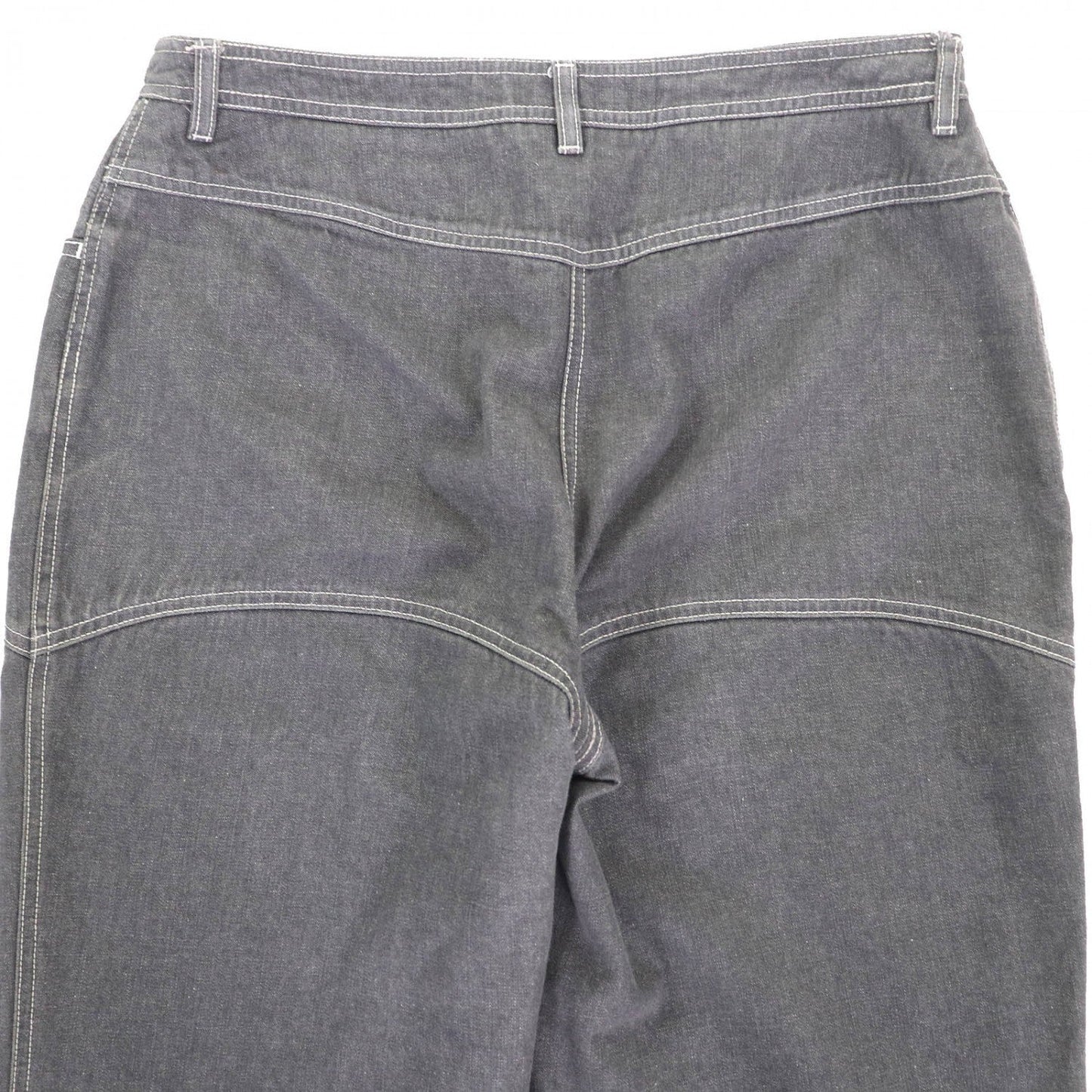 CHANEL Denim pants 01P P17693 cotton gray å¸å°ãµã¤ãº46