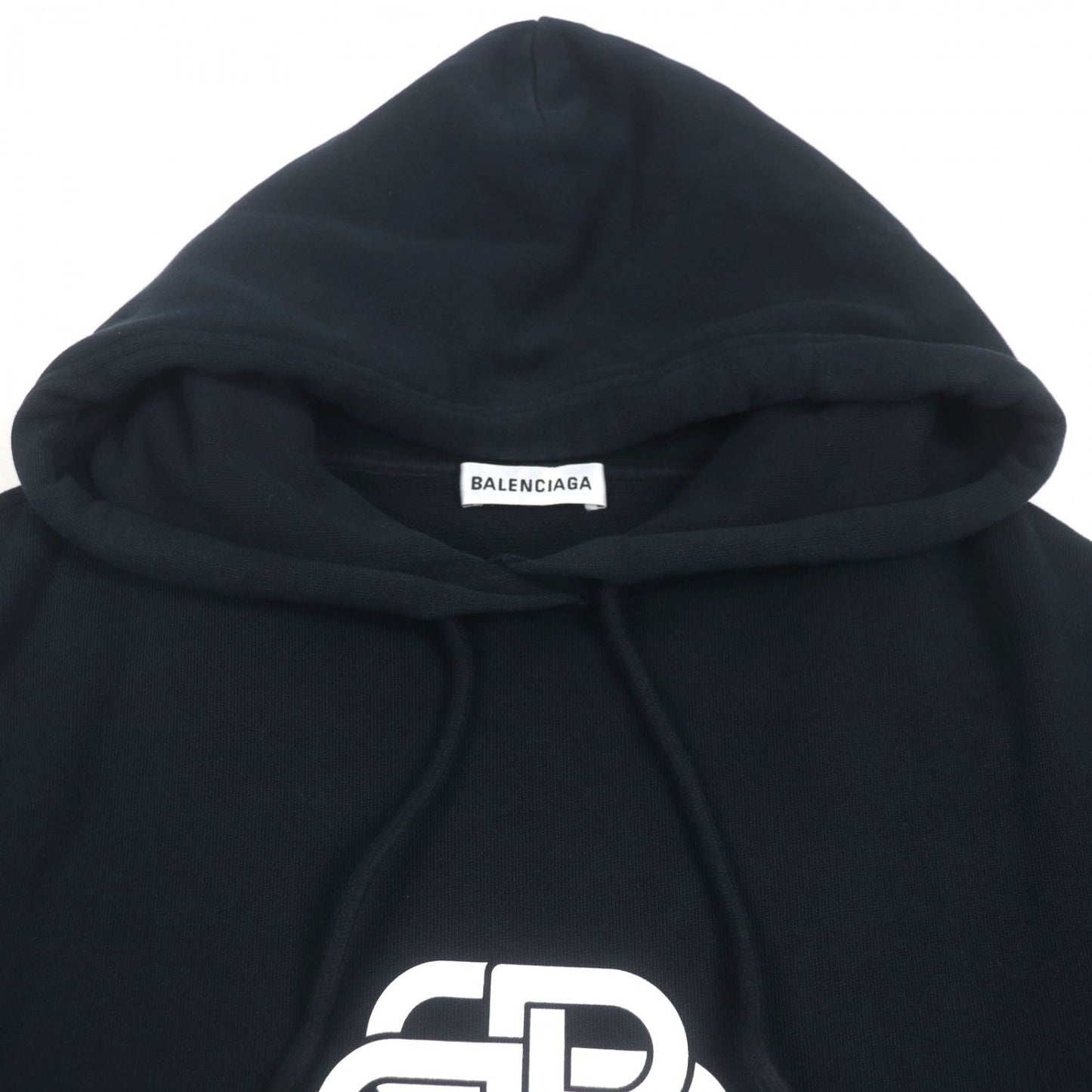 BALENCIAGA Hoodie 570792 cotton black XS