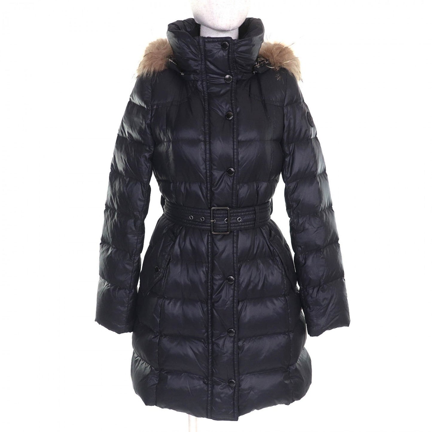 BURBERRY BLUE LABEL down coat Nylon black 38