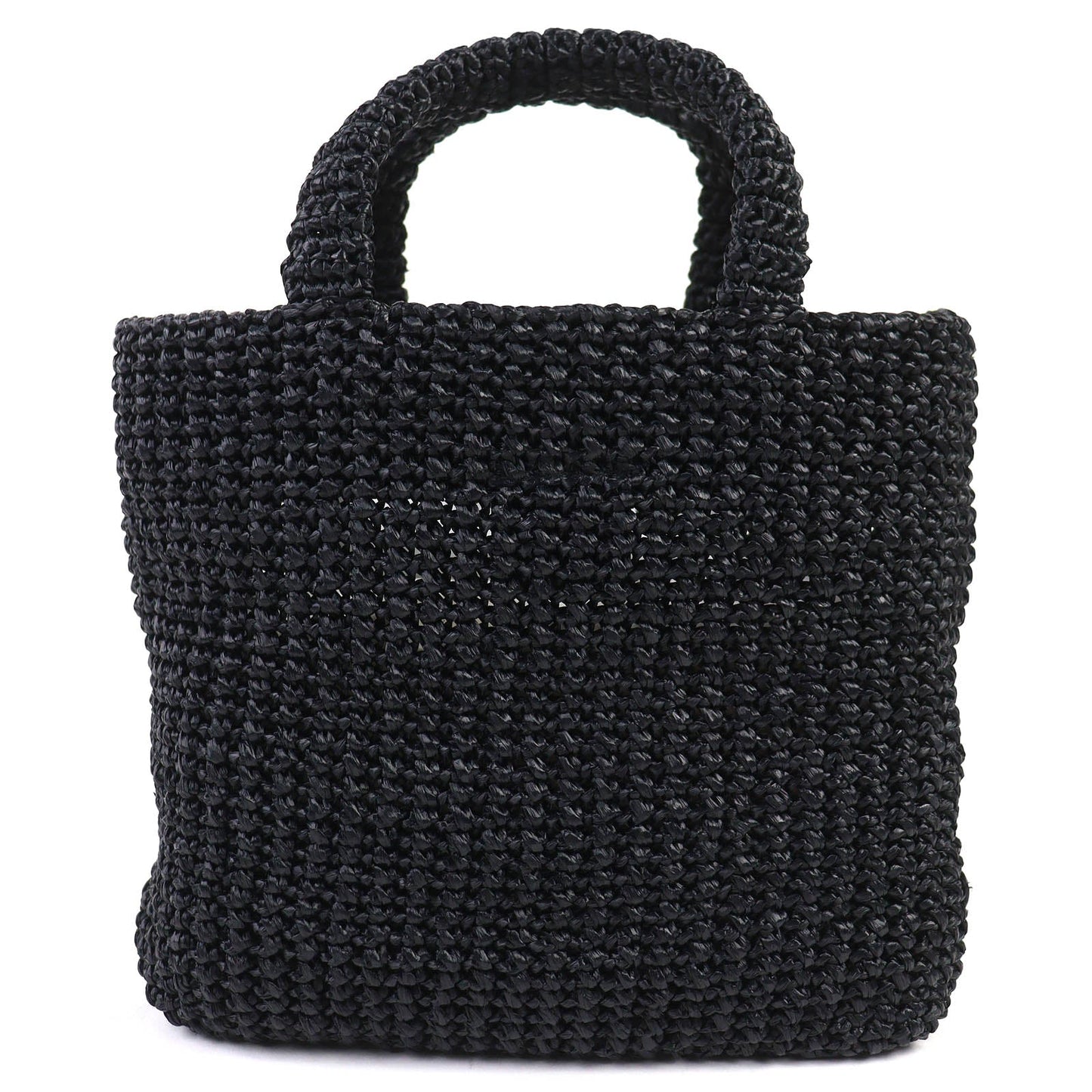 Prada 1BG422 Raffia Tote Bag