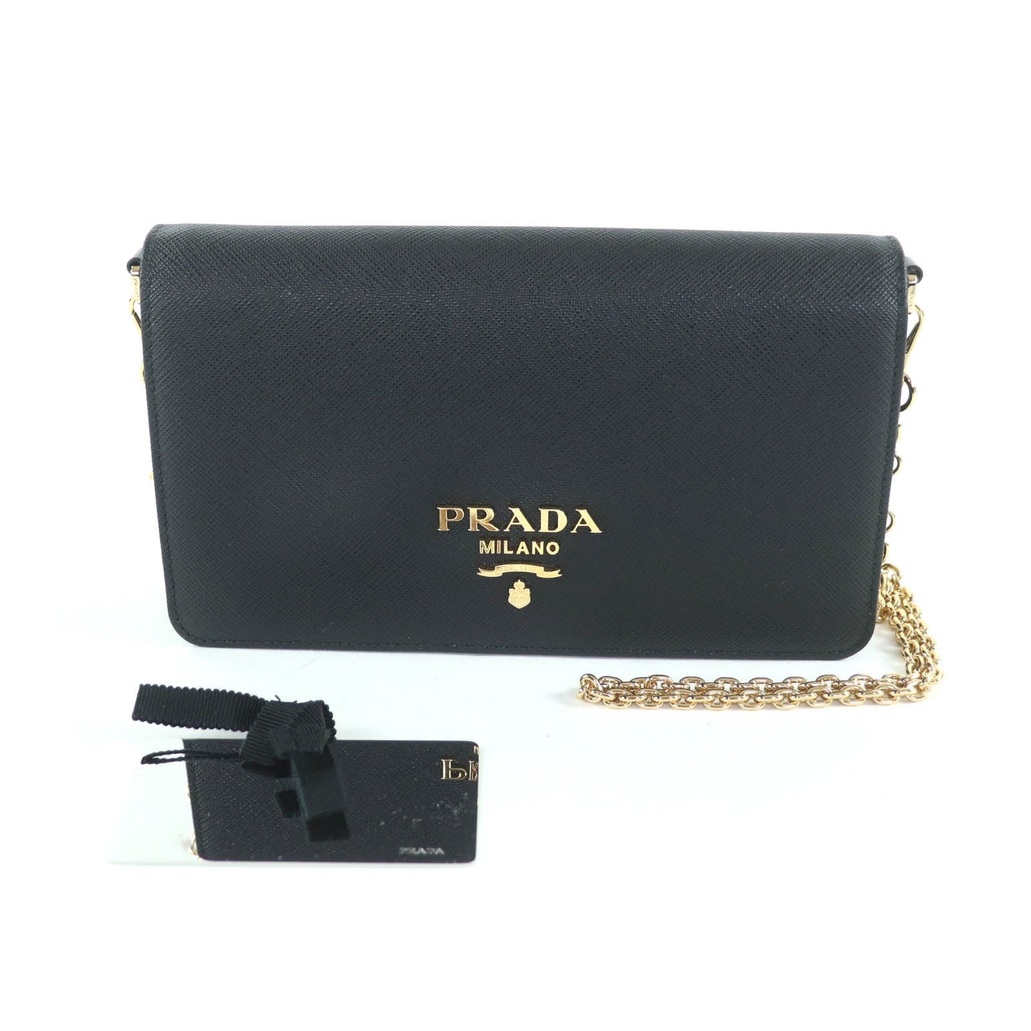 Prada 1BP053 Saffiano Leather Shoulder Bag