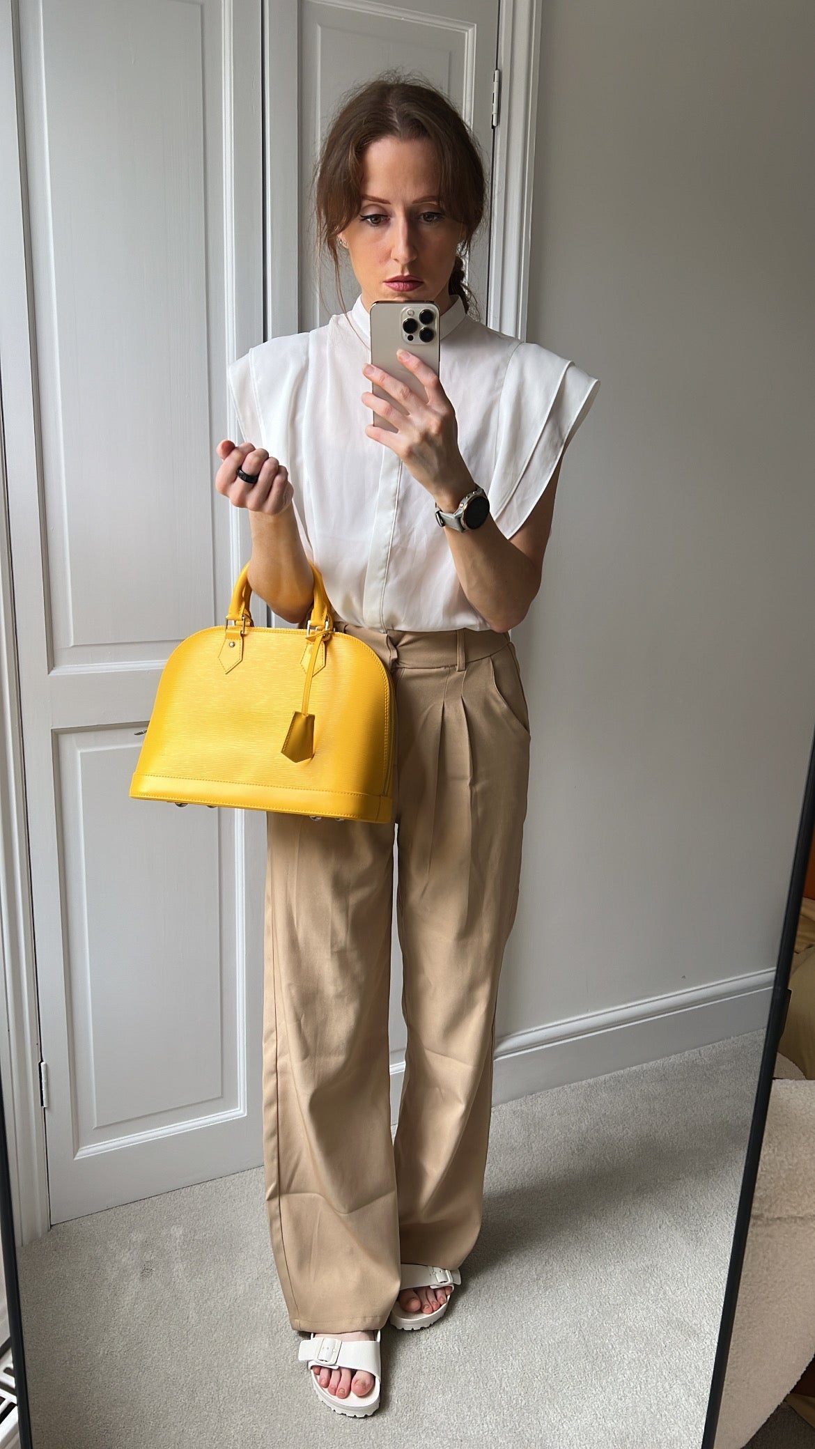 Louis Vuitton Alma PM Citron Yellow Epi