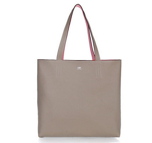 Luxury Hermes Shopping bag 509107 Ladies Grey