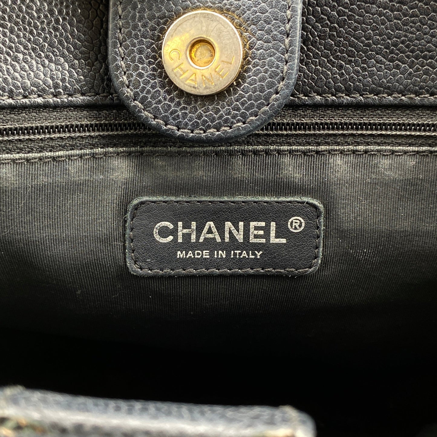 Chanel CC Timeless Tote Bag Black