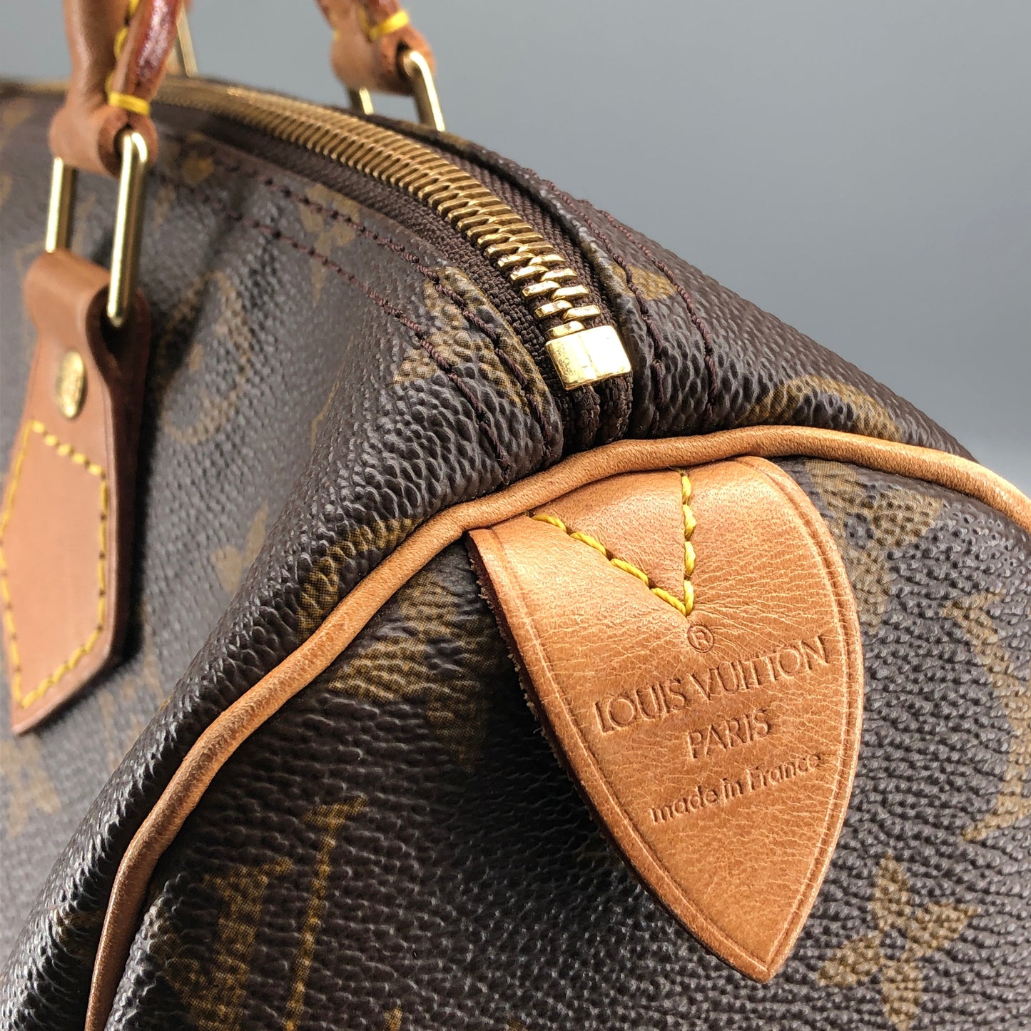 Louis Vuitton 30 Handbag Brown Monogram