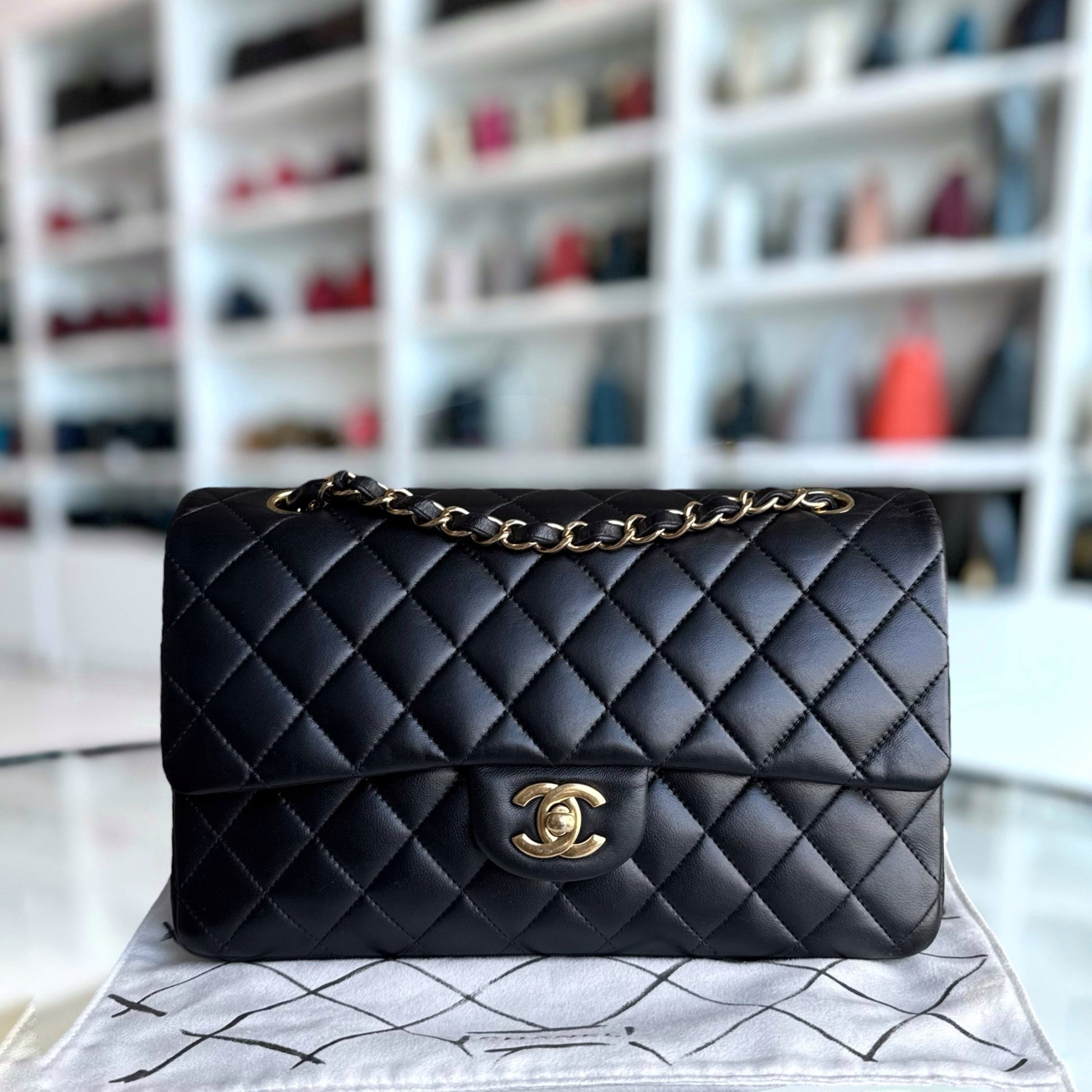 Chanel Classic Flap Medium Shoulder Bag - EworeBags