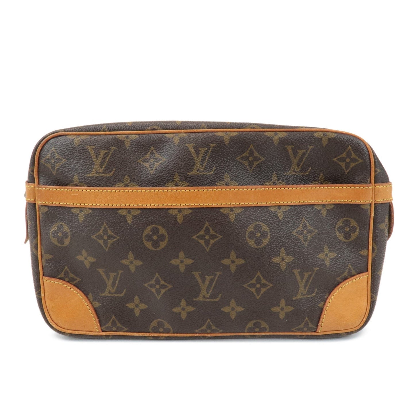Louis Vuitton Monogram Compiegne 28 Pouch Clutch Bag M51845