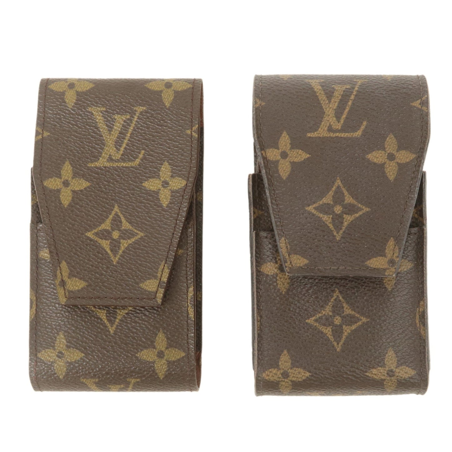 Louis Vuitton Monogram Set of 2 Etui Cigarette Case M63024