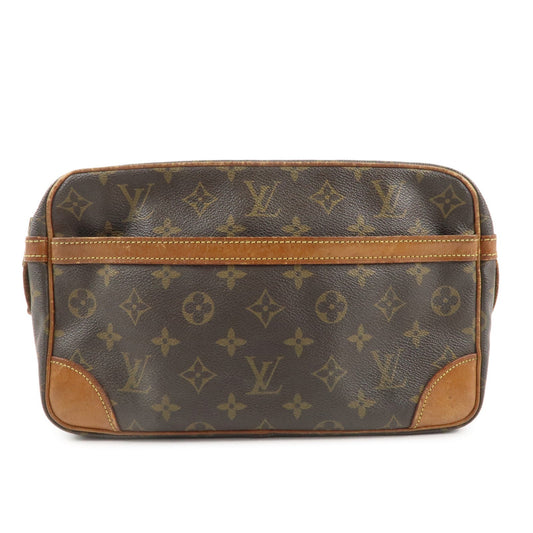 Louis Vuitton Monogram Compiegne 28 Pouch Clutch Bag M51845