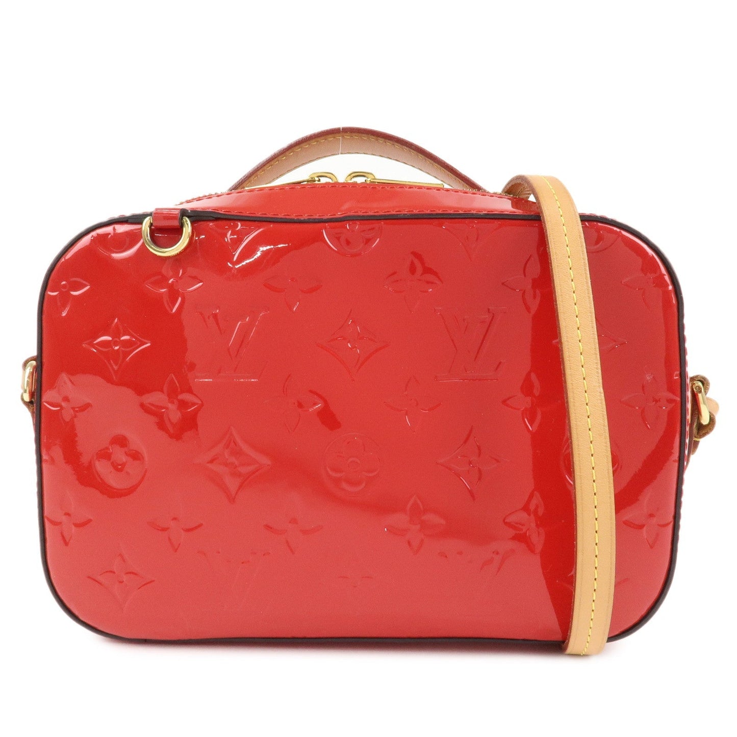 Louis Vuitton Monogram Vernis Santa Monica Shoulder Bag M90368