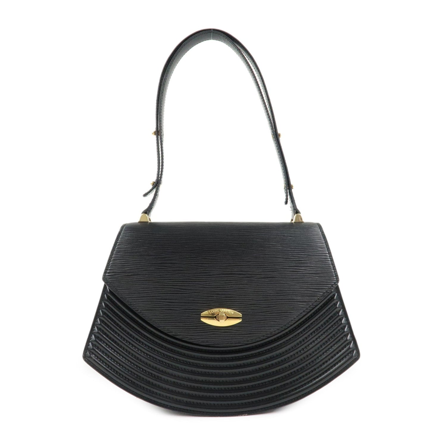 AuthenticLouis Vuitton Epi Tilsit Shoulder Bag Hand Bag Noir M52482