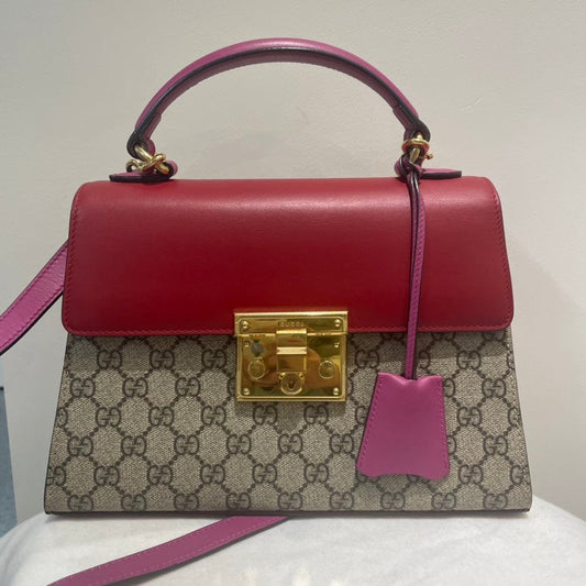 Gucci Leather Canvas Crossbody