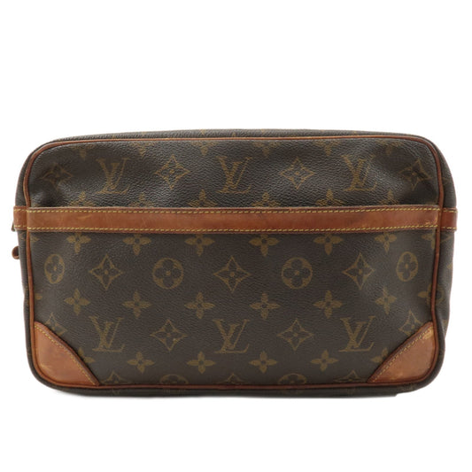 Louis Vuitton Monogram Compiegne 28 Pouch Clutch Bag M51845