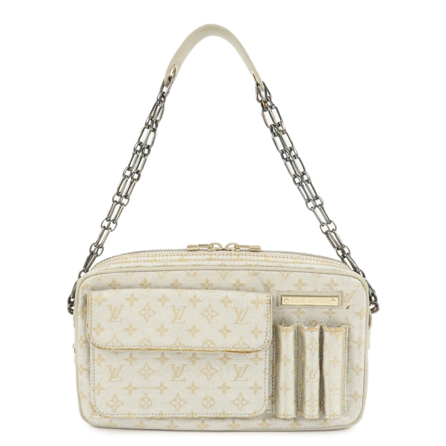 Louis Vuitton Monogram Shine Mackenna Chain Shoulder Bag M92362